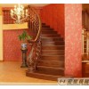 上海楼梯 柚木楼梯 红木楼梯 高档楼梯 弧形楼梯