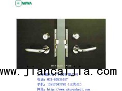 日本（MIWA）美和门锁U9LA64-1型执手型匣锁