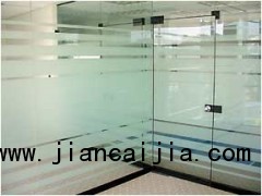 北京西客站安装玻璃隔断 钢化屏风玻璃隔断