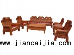 六吉祥沙发10件套/大款沙发/红木沙发/沙发/东阳红木家具