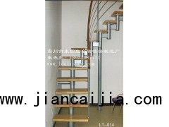 复式钢木楼梯，复式楼梯配件，复式楼梯供应商