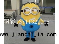 广东充气卡通模型厂家充气小黄人充气海绵宝宝充气广告攀岩