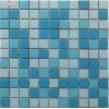 蓝混色陶瓷马赛克瓷砖水池泳池卫生间材料贴